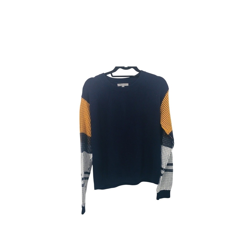 Cable stitch Black sweater puppies/sleeves XL‎